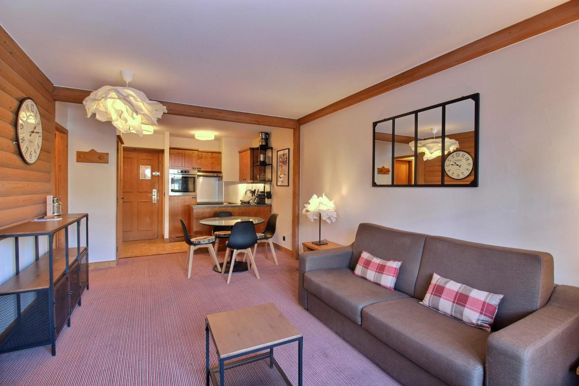 Arc 1950 - Appartement Moderne - Sauna Hammam Jacuzzi - 4 Personnes Les Arcs  Exterior photo